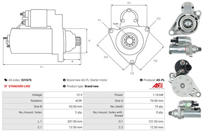 AS-PL S3167S EAN: 5902129106326.