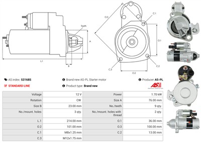 AS-PL S3168S EAN: 5902129118688.