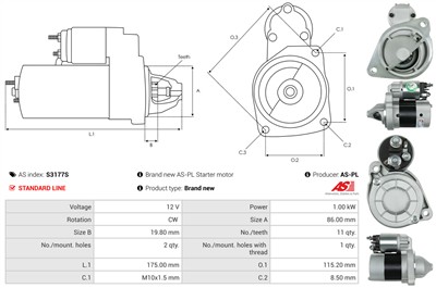 AS-PL S3177S EAN: 5902129095989.