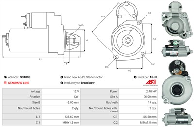 AS-PL S3180S EAN: 5902129097013.