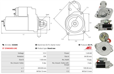AS-PL S3268S EAN: 5902129230816.