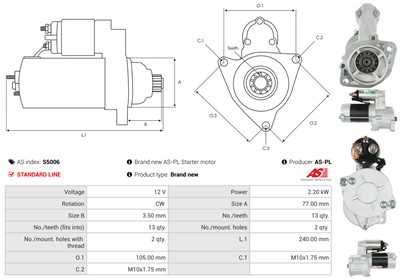 AS-PL S5006 EAN: 5901259422801.