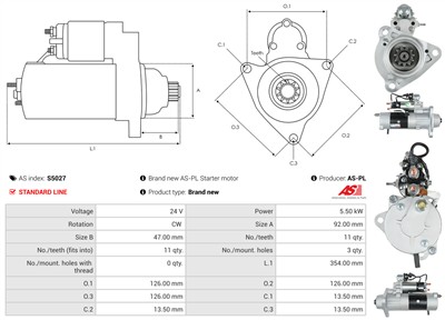 AS-PL S5027 EAN: 5901259423099.