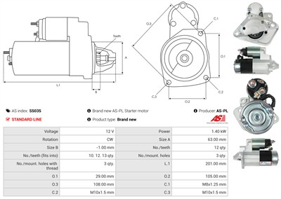 AS-PL S5035 EAN: 5901259423181.