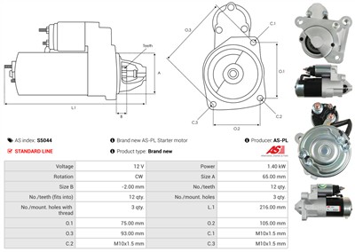 AS-PL S5044 EAN: 5901259423297.