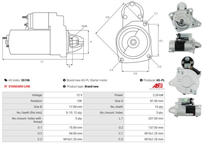 AS-PL S5106 EAN: 5901259469509.