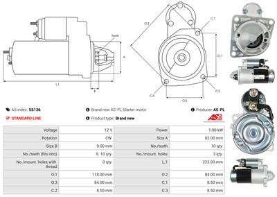 AS-PL S5136 EAN: 5901259470789.