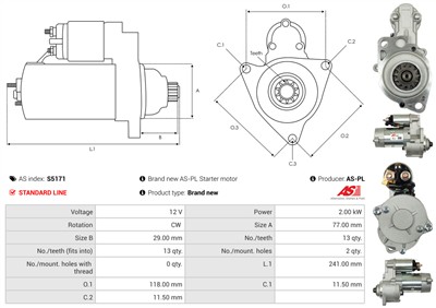AS-PL S5171 EAN: 5901259492842.