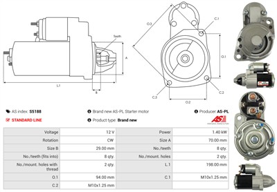 AS-PL S5188 EAN: 5902129005308.