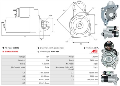AS-PL S5303S EAN: 5902129106388.