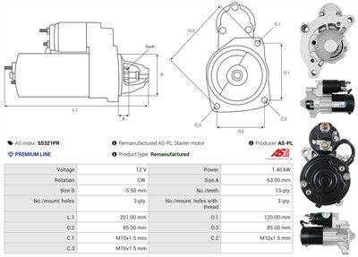 AS-PL S5321PR EAN: 5902129098416.