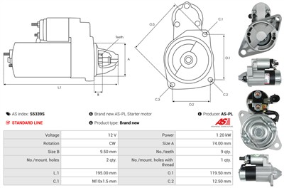AS-PL S5339S EAN: 5902129105190.