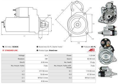 AS-PL S5363S EAN: 5902129105930.