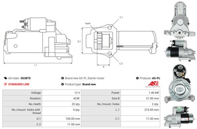 AS-PL S5387S EAN: 5902129106432.