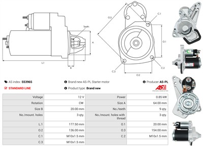 AS-PL S5396S EAN: 5902129108467.