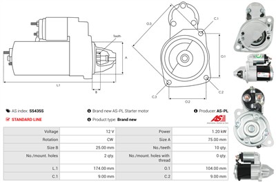 AS-PL S5435S EAN: 5902129128007.