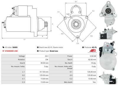 AS-PL S6005 EAN: 5901259423433.