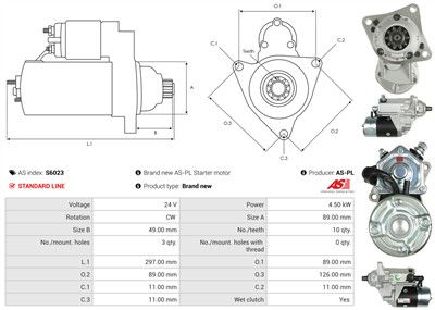 AS-PL S6023 EAN: 5901259423624.