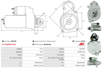 AS-PL S6210S EAN: 5902129072331.