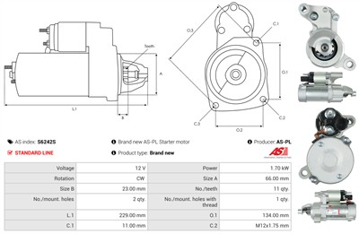 AS-PL S6242S EAN: 5902129110835.