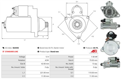 AS-PL S6343S EAN: 5902129110743.