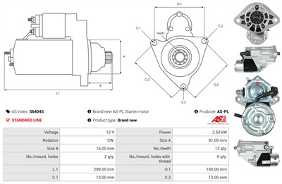 AS-PL S6404S EAN: 5902129121190.