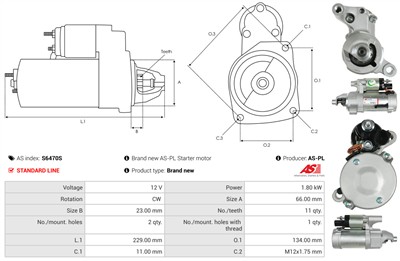 AS-PL S6470S EAN: 5902129159735.
