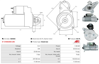 AS-PL S6492S EAN: 5902129177975.