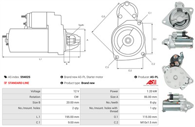 AS-PL S9402S EAN: 5902129120513.