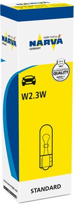 NARVA 170733000 Číslo výrobce: W2,3W. EAN: 4013790976512.