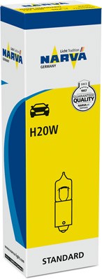 NARVA 178353000 Číslo výrobce: H20W. EAN: 4013790265500.