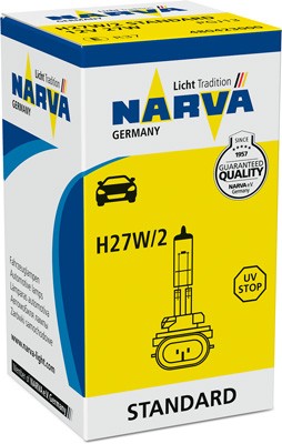 NARVA 480423000 Číslo výrobce: H27W/2. EAN: 4013790755766.