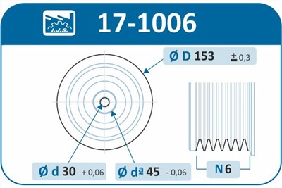 IJS Group 17-1006 EAN: 8435398500054.