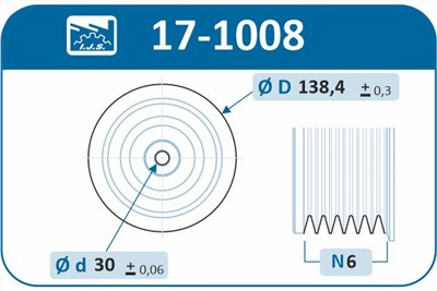 IJS Group 17-1008 EAN: 8435398500078.
