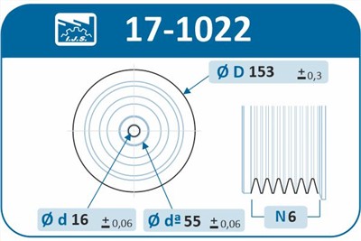 IJS Group 17-1022 EAN: 8435398500238.