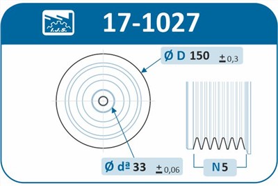 IJS Group 17-1027 EAN: 8435398500283.