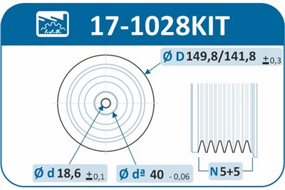 IJS Group 17-1028KIT EAN: 8435398500290.