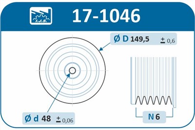 IJS Group 17-1046 EAN: 8435398500504.