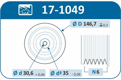 IJS Group 17-1049 EAN: 8435398500535.