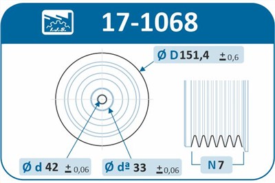 IJS Group 17-1068 EAN: 8435398500719.