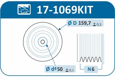 IJS Group 17-1069KIT EAN: 8435398500733.