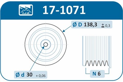 IJS Group 17-1071 EAN: 8435398500757.