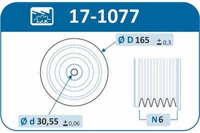 IJS Group 17-1077 EAN: 8435398500818.