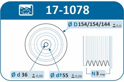 IJS Group 17-1078 EAN: 8435398500825.