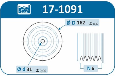IJS Group 17-1091 EAN: 8435398500948.