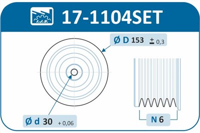 IJS Group 17-1104SET EAN: 8435398519865.