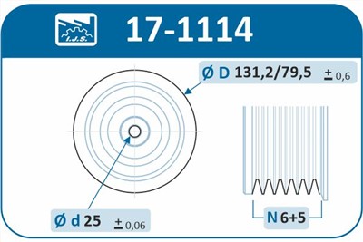 IJS Group 17-1114 EAN: 8435398501174.