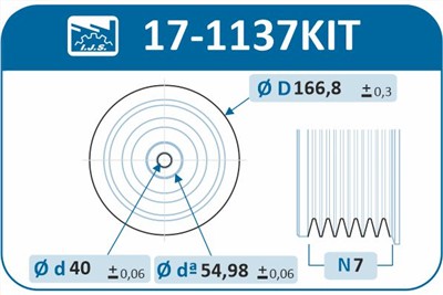 IJS Group 17-1137KIT EAN: 8435398501402.
