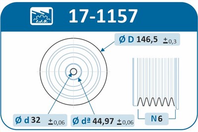 IJS Group 17-1157 EAN: 8435398501600.