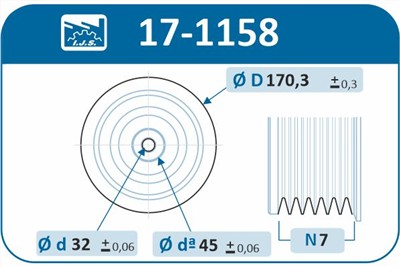 IJS Group 17-1158 EAN: 8435398501617.